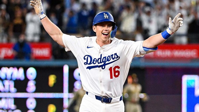 【MLB】ドジャース、代打スミスが値千金の8号サヨナラアーチで5連勝　地元メディア歓喜の一打「野球界最高の捕手が決めた」
