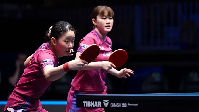 張本美和、大藤沙月の注目ペア初優勝に称賛「格上の実力を見せた」　韓国勢を圧巻撃破に「勝つことができて嬉しい」【WTTスターコンテンダーリュブリャナ】