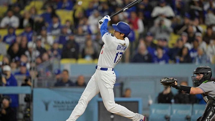 【MLB】大谷翔平「1番DH」スタメン　“今季17発”好相性の本拠地で2試合連発31号アーチなるか