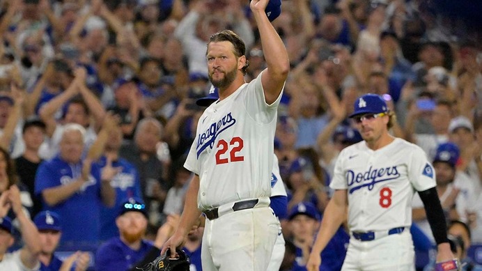 【MLB】カーショー、メジャー史上20人目の偉業達成「通算3000奪三振」　左腕では4人目の大記録に