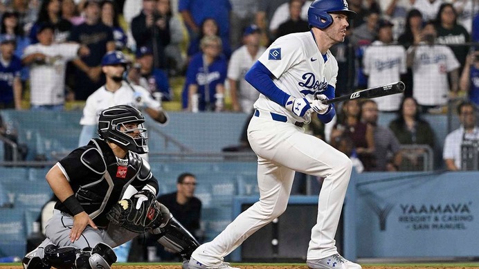 【MLB】フリーマン値千金の劇的サヨナラ打、3000奪三振カーショーを祝う逆転勝利　盗塁の大谷翔平が生還