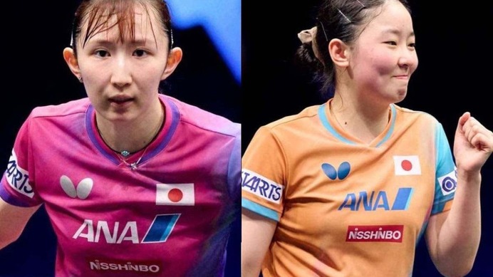 早田ひなが戦績優位も、17歳張本美和の進化で実力拮抗　日本女子屈指の同士討ちの行方　世界女王と対戦の可能性も【卓球・USスマッシュ】