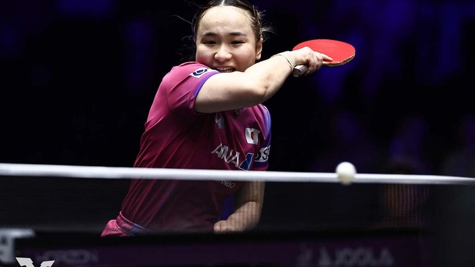 伊藤美誠、快進撃の“カットマン”橋本帆乃香との激闘制す　4－2で競り勝ち日本女子唯一の4強、元世界1位と激突へ【卓球・USスマッシュ】