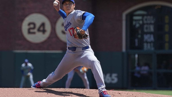 【MLB】大谷翔平、ジ軍に見せた衝撃投球に識者脱帽「今季最高を披露」　圧巻の3者連続三振に最長3回4K無失点で救世主に