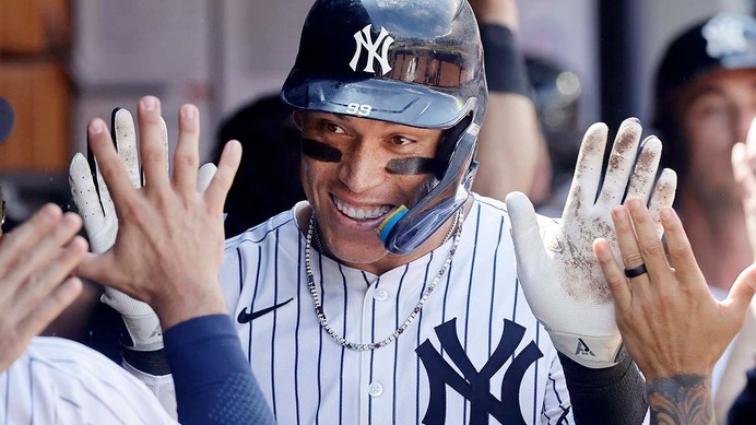 【MLB】ジャッジが“マグワイア超え”の史上最速350号　記録達成も「チーム全員に感謝の気持ち」指揮官は脱帽「彼の偉大さを証明」