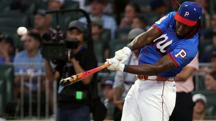【MLB】“打球最速男”クルーズ、HRダービーで異次元の「156メートル弾」　公式驚愕の場外弾「もはや手に負えない」