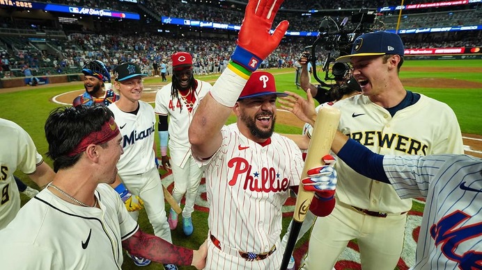 【MLB】オールスターゲームは「延長戦特別ルール」HRダービーでナ・リーグ逆転勝利　シュワーバーが3連発でMVPに
