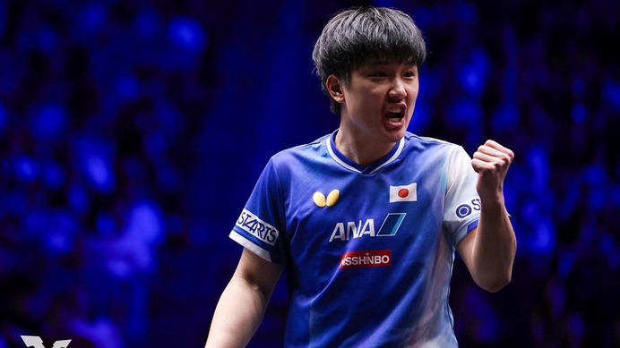 張本智和が日本勢トップの4位　松島輝空が20位、戸上隼輔が27位｜卓球男子世界ランキング（2025年第30週）