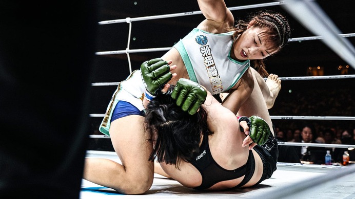 【超RIZIN.4】伊澤星花、体重超過の韓国ファイターに怒りの鉄槌から肩固めで144秒殺　「これでケリがついた」