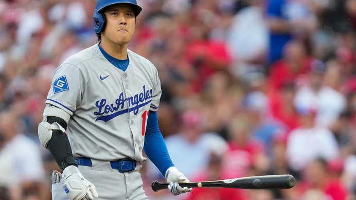 【MLB】「幽霊でも見たかのよう」4三振を喫した大谷翔平、驚きの表情が話題 「彼が人間であることを思い出させた」と米メディア