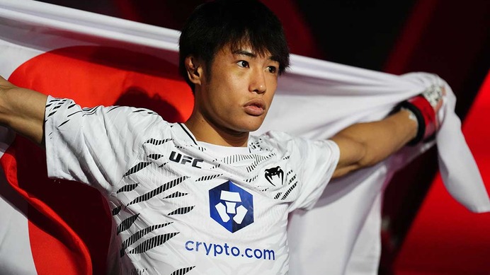 【UFC】完勝した平良達郎、バックステージで見せた“涙”が話題に……松根代表が激励「中村倫也と一緒に日本人の強さを示した」