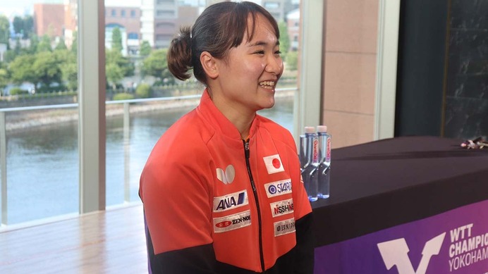 伊藤美誠が語った国際大会の魅力「日本選手と海外選手では……」　充実の時過ごす24歳が上位進出狙う【WTTチャンピオンズ横浜】