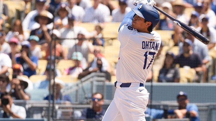 【MLB】大谷翔平の「1000本安打分布図」が驚愕の“球場全方位”　右も左も捕手前も……お構いなしの広角打法