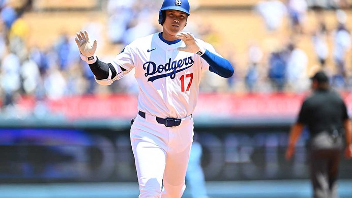 【MLB】41号で記録更新の大谷翔平、この日2度目の申告敬遠……3試合連続マルチ安打と今季17個目の盗塁と躍動