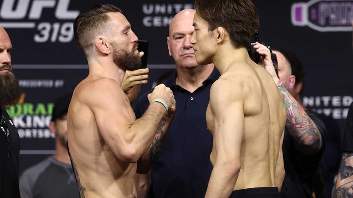 【UFC】朝倉海、“大熱狂”の公開計量へ　計量クリア後「もう7キロ戻ってる」と“仰天”報告も……「明日は最高のコンディションで戦える」