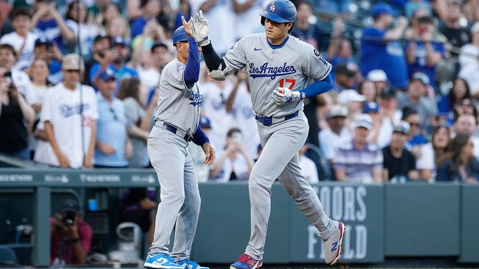 【MLB】44号アーチの大谷翔平、新たな金字塔“リードオフの本塁打数”も更新間近　アクーニャJr.のメジャー記録にあと「1」