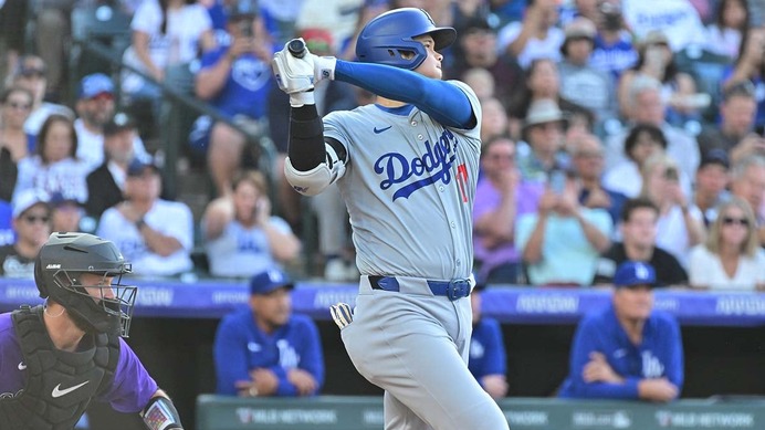 【MLB】大谷翔平「1番投手兼DH」スタメン　打者天国、投手地獄の敵地で2試合連発45号“二刀流アーチ”なるか