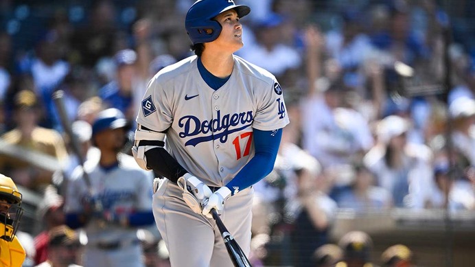 【MLB】大谷翔平、4試合ぶり豪快45号アーチでアクーニャJr.に並ぶ“新たな記録”を更新　2位のムーキー・べッツら抜く