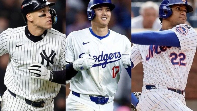 【MLB】大谷翔平、ジャッジ、ソトら豪華陣容がズラリ　公式が年齢別トップ選手公開、CY賞視界の右腕は「すでに史上最高」