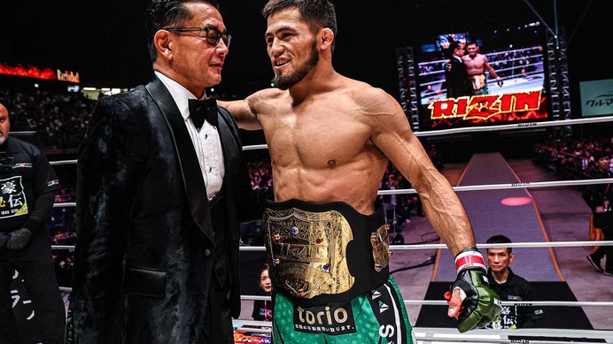 【RIZIN】“33秒殺”シェイドゥラエフ「誰と見たい？」　榊原CEOの問いかけにファンから意見が殺到、本人は“二階級制覇”も視野