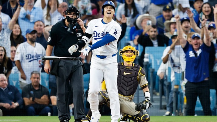 【MLB】大谷翔平「1番DH」スタメン　最大3試合の短期決戦WCS、剛腕グリーンからPS初アーチで先勝なるか