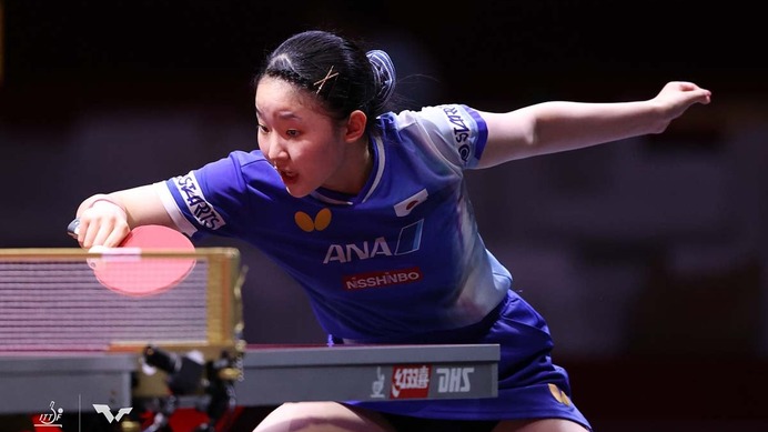 張本美和、大藤沙月に劣勢も第2Gで見せた大逆転劇　注目同士討ち制した17歳がベスト8進出で上位争いに参戦【チャイナスマッシュ2025】