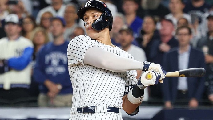 【MLB】ジャッジ、窮地から異次元の内角打ちで「史上初アーチ」を記録　崖っぷちヤンキースがブルージェイズに逆転勝利