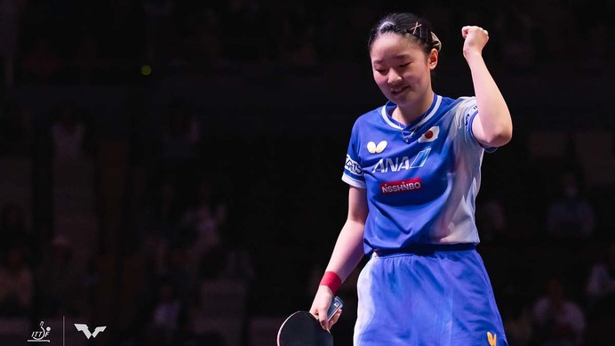 張本美和、現地メディアが振り返る中国撃破＆団体金奪取　世界女王・孫穎莎相手の逆転勝ちで「精神力とレベルの高さを証明」【アジア卓球選手権】