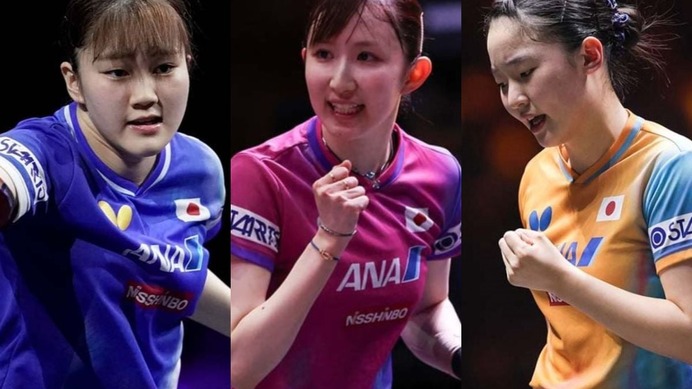 “サウスポーエース”早田ひなが最後は意地の勝利　連覇狙う日本女子が北朝鮮に大苦戦も死闘制してベスト4進出【アジア選手権】