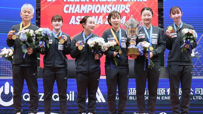 卓球日本女子が難敵北朝鮮との準々決勝へ　橋本帆乃香、長﨑美柚が加入で布陣一新　中国撃破&#038;連覇へ向けた第一歩【アジア選手権】