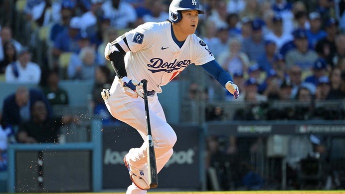 【MLB】大谷翔平、初回“技アリ”三塁打で電光石火の「先制点演出」　ベッツの適時打で生還