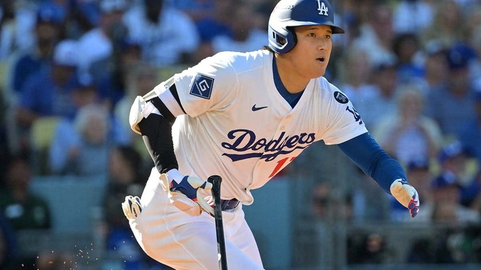 【MLB】リードオフ三塁打の大谷翔平、この一撃が生んだ史上初の記録とは？　「PSの歴史の中で唯一の選手」と米記者