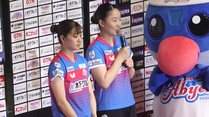 長﨑美柚が2点起用で古巣対戦の17歳と激突　張本美和が赤江夏星と対戦　KA神奈川が日本生命との首位攻防へ【Tリーグ】