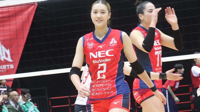 佐藤淑乃に垣間見たエースの責任感「タフな選手になれる」 指揮官も口にする絶大な信頼「外すという選択肢はない」【SVリーグ】
