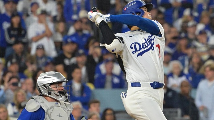 【MLB】大谷翔平、1点ビハインドから起死回生の“173キロ”同点アーチ 猛打爆発「1試合2発4安打」