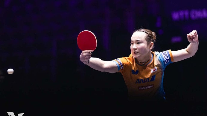 伊藤美誠を逆転で下した36歳技巧派は「忘れられない勝利を飾った」　サプライズ演出に歓喜「信じられない」【WTTチャンピオンズ・モンペリエ】
