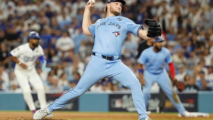 【MLB】公式サイトの“予測”が現実に、WS勝敗を分ける最大の要素「スプリット決戦」　新人右腕イェサベージが12奪三振でドジャースを圧倒