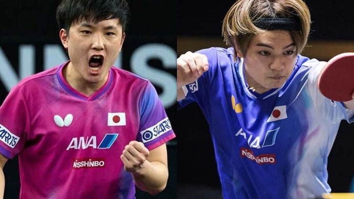 男子卓球界注目の戦いが実現　エース・張本智和が宇田幸矢と激突　優勝候補が好調の24歳サウスポーに挑む【WTTチャンピオンズ・モンペリエ】