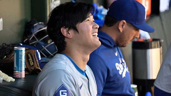 【MLB】大谷翔平、崖っぷち第6戦へ向けて敵地で豪快フリー打撃 記者から驚きの声「すごい……」