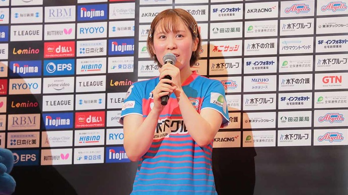 平野美宇がVM勝利でKA神奈川の10勝目に貢献「リベンジの気持ち」　シングルス勝利の長﨑美柚は「60-60」に到達【Tリーグ】
