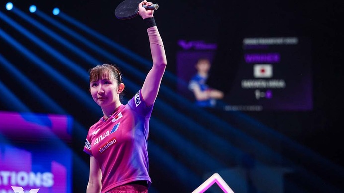 早田ひな、世界10位に再浮上のエースに中国メディアも熱視線「格別な意味を持つ」　苦境乗り越えたサウスポーに称賛