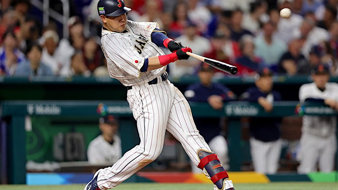 【MLB】公式放送局が特集、岡本和真の柔軟性と“コンタクト能力”を米記者高評価　メジャーに適応できる「8.8%」