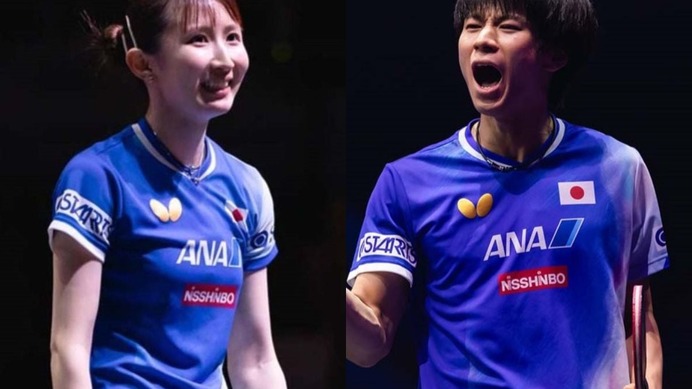 卓球日本を初戦快勝に導いた“2021年アジア王者”ペア　伊藤美誠＆松島輝空らのダブルス起用も今後の鍵に【ITTF混合団体W杯2025】