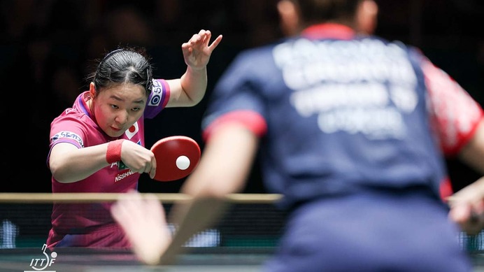 「張本美和の3－0勝利を印象深くした」 敵国エースの奮闘をITTFが称賛　世界63位に「スリリングなラリーの応酬」と評価【卓球・ITTF混合団体W杯2025】