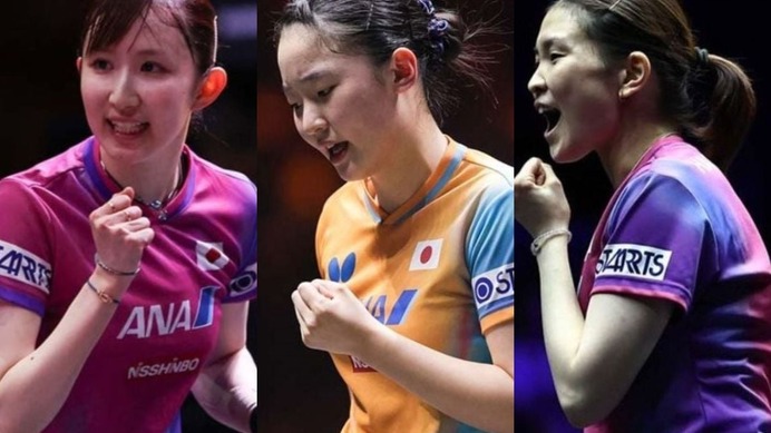 存在感を示した日本女子卓球　張本美和がWTTシリーズでトップ3入り、早田ひなは苦境を乗り越え後半に復調　27歳カットマンも快進撃