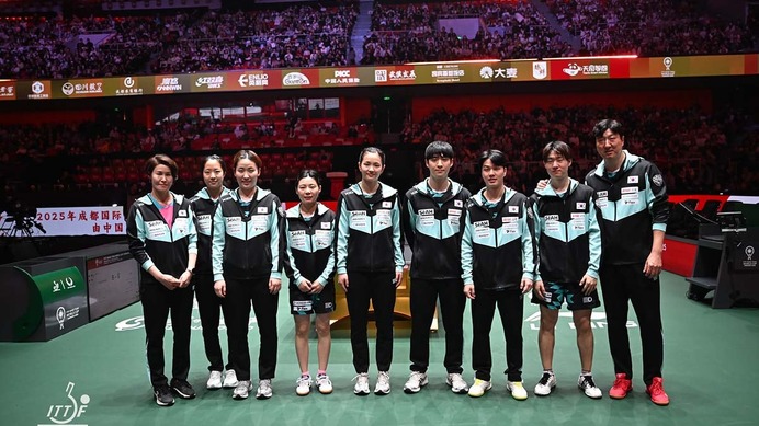 「大会史上最も接戦」韓国が強国相手に繰り広げた“8－7”の激闘　大会公式がフランス撃破に賛辞「希望を打ち砕いた」【卓球・ITTF混合団体W杯】