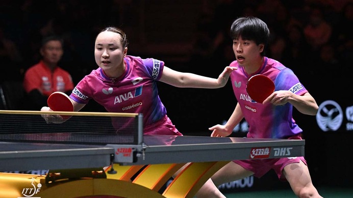 伊藤美誠、篠塚大登がドイツとの準決勝で混合ダブルスに抜擢　17歳・張本美和、18歳・松島輝空がシングルスでエース起用【卓球・ITTF混合団体W杯】