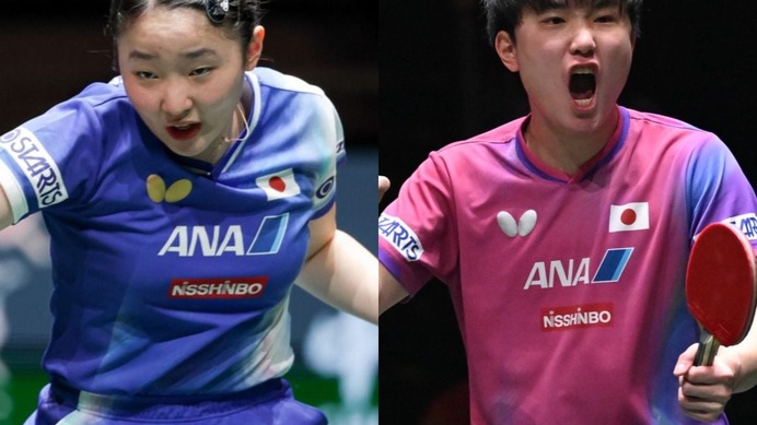 張本美和・智和が運命の中国戦でシングルス“エース起用”　松島輝空、大藤沙月が金奪取へ混合ダブルスに抜擢【卓球・ITTF混合団体W杯】