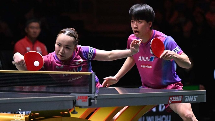 「両者とも世界王者」伊藤美誠・篠塚大登の“みましのペア”に熱視線　中国メディアが新ペアの化学反応に注目【卓球・ITTF男女混合団体W杯】
