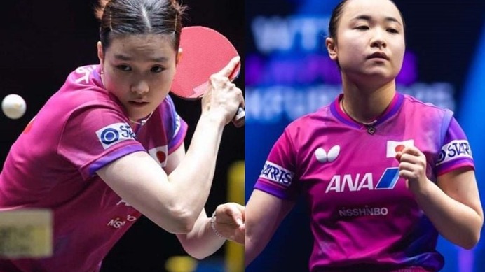 橋本帆乃香、初出場のカットマンが大藤沙月と“元チームメイト対決”　伊藤美誠は7年ぶりにサウスポー・長﨑美柚と激突【WTTファイナルズ香港】